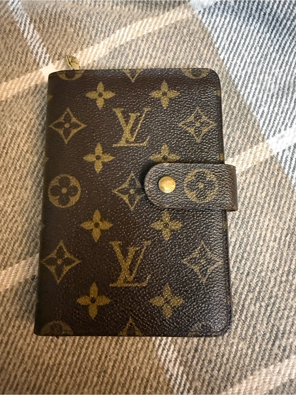 Louis Vuitton Medium Ring Agenda Cover Passport Cover